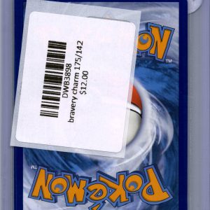 Bravery Charm 175/142, Stellar Crown Pokemon card - alternate view