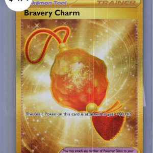 Bravery Charm 175/142, Stellar Crown Pokemon card