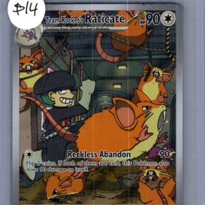Team Rocket's Raticate 202/182, Destined Rivals Pokemon card