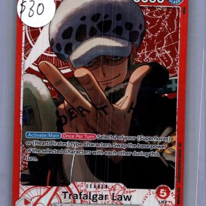 Trafalgar Law OP14-001 Alt, One Piece Singles One Piece trading card