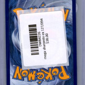 Mega Sharpedo ex 127/094, Phantasmal Flames Pokemon card - alternate view