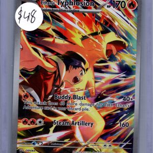Ethans Typhlosion 190/182, Destined Rivals Pokemon card