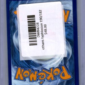 Ethans Typhlosion 190/182, Destined Rivals Pokemon card - alternate view