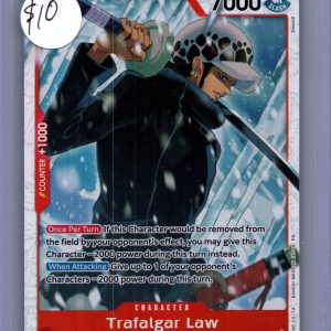 Trafalgar law PRB02-002, One Piece Singles One Piece trading card