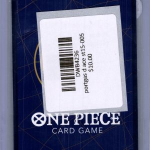 Portgas D Ace ST15-005, One Piece Singles One Piece trading card - alternate view