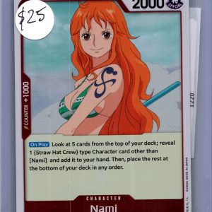 Nami OP01-016 Pre-Errata, One Piece Singles One Piece trading card