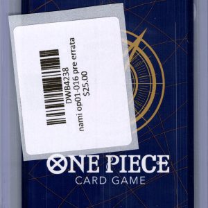 Nami OP01-016 Pre-Errata, One Piece Singles One Piece trading card - alternate view