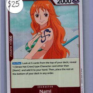 Nami OP01-016 Pre-Errata, One Piece Singles One Piece trading card