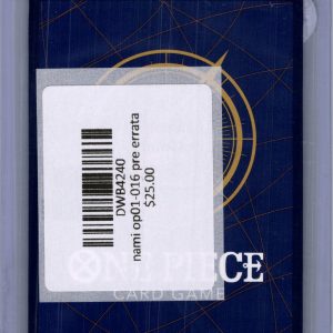 Nami OP01-016 Pre-Errata, One Piece Singles One Piece trading card - alternate view
