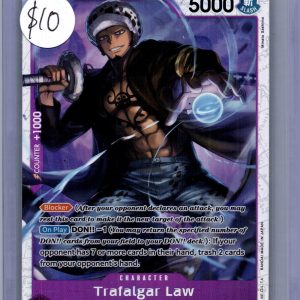 Trafalgar Law ST10-010 SR, One Piece Singles One Piece trading card