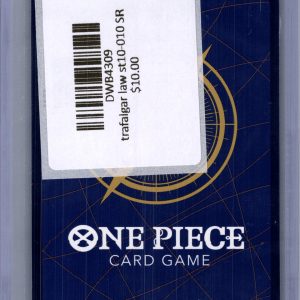 Trafalgar Law ST10-010 SR, One Piece Singles One Piece trading card - alternate view
