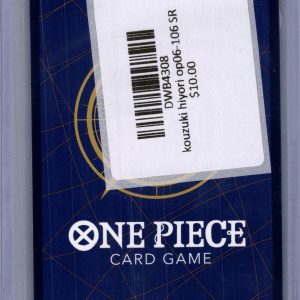 Kouzuki Hiyori OP06-106 SR, One Piece Singles One Piece trading card - alternate view