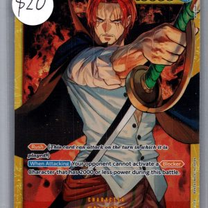 Shanks OP01-120 SEC, One Piece Singles One Piece trading card