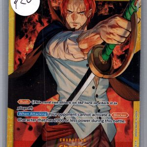 Shanks OP01-120 SEC, One Piece Singles One Piece trading card