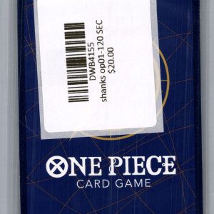 Shanks OP01-120 SEC, One Piece Singles One Piece trading card - alternate view