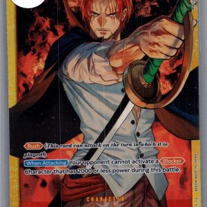 Shanks OP01-120 SEC, One Piece Singles One Piece trading card