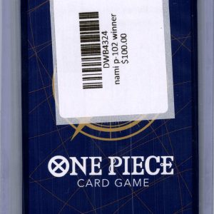 Nami p-102 winner, One Piece Singles One Piece trading card - alternate view