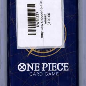 Tony Tony Chopper p-101 winner, One Piece Singles One Piece trading card - alternate view