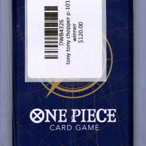 Tony Tony Chopper p-101 winner, One Piece Singles One Piece trading card - alternate view