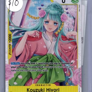 Kouzuki Hiyori OP06-106, One Piece Singles One Piece trading card