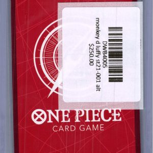 Monkey D Luffy ST21-001 alt, One Piece Singles One Piece trading card - alternate view