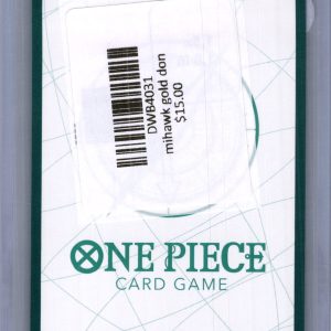 Mihawk Gold Don, One Piece Singles One Piece trading card - alternate view
