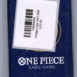 Trafalgar Law ST02-008, One Piece Singles One Piece trading card - alternate view