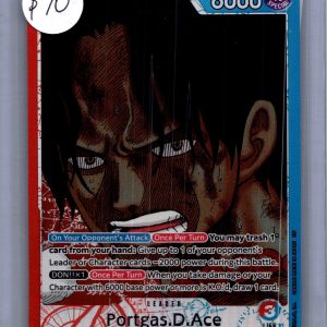 Portage D Ace OP13-002, One Piece Singles One Piece trading card
