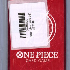 Nico Robin OP09-062, One Piece Singles One Piece trading card - alternate view