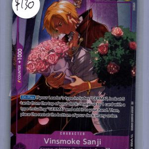 Vinsmoke Sanji OP10-063 tr, One Piece Singles One Piece trading card
