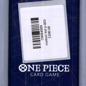Eustass kid p-003, One Piece Singles One Piece trading card - alternate view