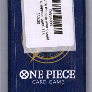 You're The One Who Should Disappear OP06-115, One Piece Singles One Piece trading card - alternate view