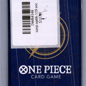 Sanji OP06-119 sec, One Piece Singles One Piece trading card - alternate view
