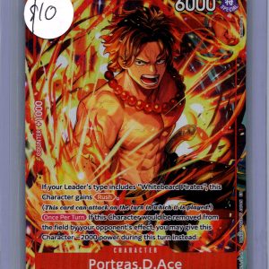 Portgas D Ace ST15-005, One Piece Singles One Piece trading card