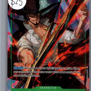 Dracule Mihawk OP12-030 Alt, One Piece Singles One Piece trading card