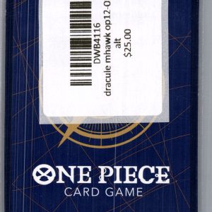 Dracule Mihawk OP12-030 Alt, One Piece Singles One Piece trading card - alternate view