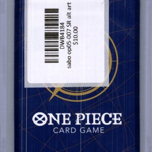 Sabo OP05-007 SR alt art, One Piece Singles One Piece trading card - alternate view