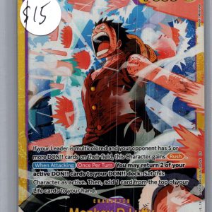 Monkey D Luffy EB02-061 sec, One Piece Singles One Piece trading card