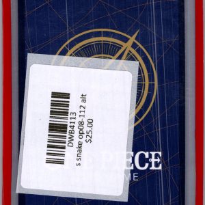 S-Snake OP08-112 alt, One Piece Singles One Piece trading card - alternate view