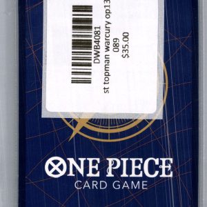 St Topman Warcury OP13-089 alt, One Piece Singles One Piece trading card - alternate view