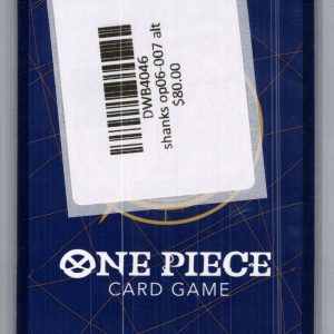 Shanks OP06-007 alt, One Piece Singles One Piece trading card - alternate view