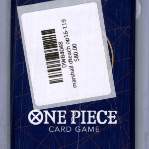 Marshall D Teach OP16-119, One Piece Singles One Piece trading card - alternate view