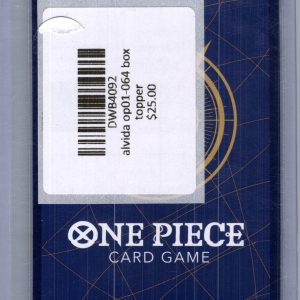 Alvida OP01-064 box topper, One Piece Singles One Piece trading card - alternate view
