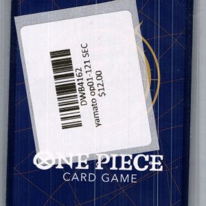 Yamato OP01-121 SEC, One Piece Singles One Piece trading card - alternate view