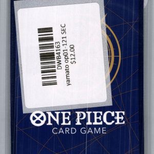Yamato OP01-121 SEC, One Piece Singles One Piece trading card - alternate view