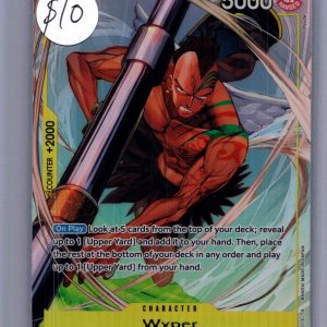 Wyper OP08-110 R alt art, One Piece Singles One Piece trading card