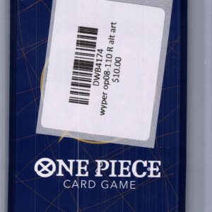 Wyper OP08-110 R alt art, One Piece Singles One Piece trading card - alternate view