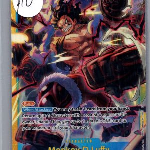 Monkey D Luffy OP11-118 sec, One Piece Singles One Piece trading card