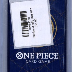 Monkey D Luffy ST01-012, One Piece Singles One Piece trading card - alternate view