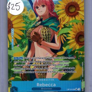 Rebacca OP10-058, One Piece Singles One Piece trading card